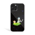 Rick And Morty FO Aesthetic Phone Cover | Glass Case