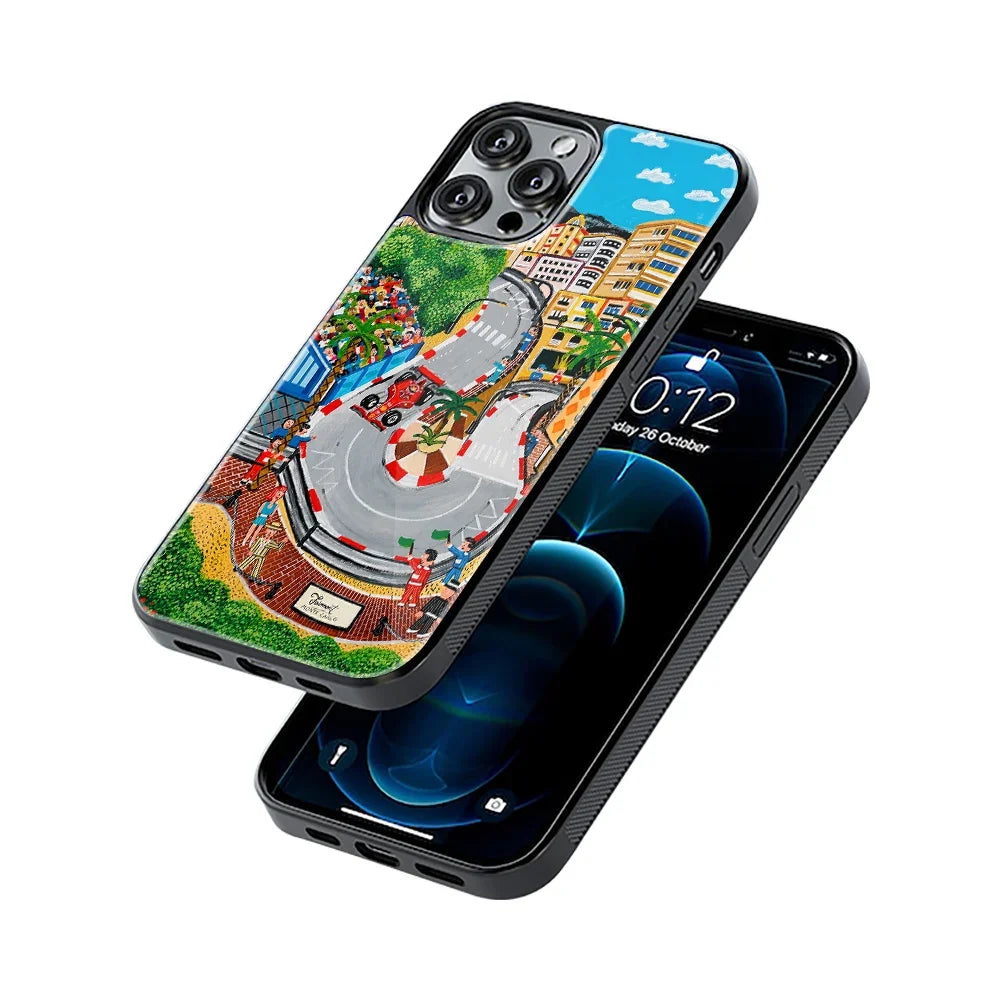 Riviera Race Phone Cover | Glass Case