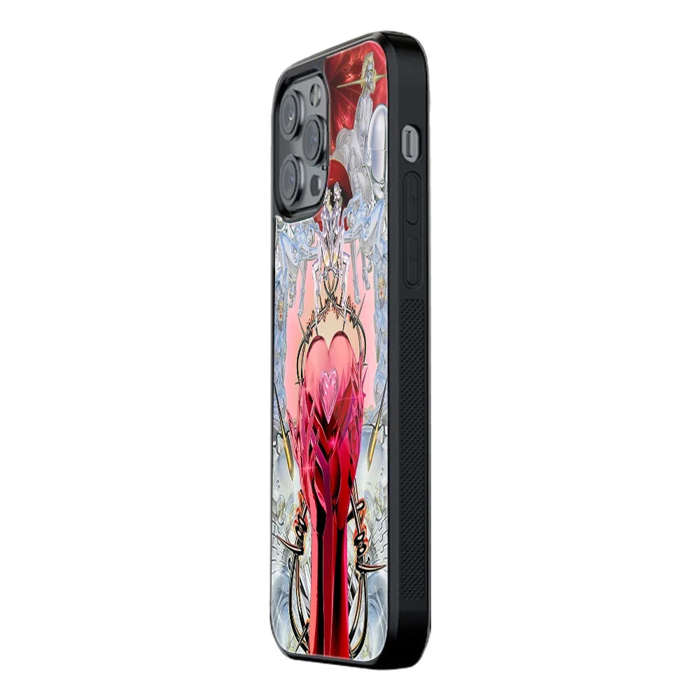 Robo Romance Phone Cover | Glass Case