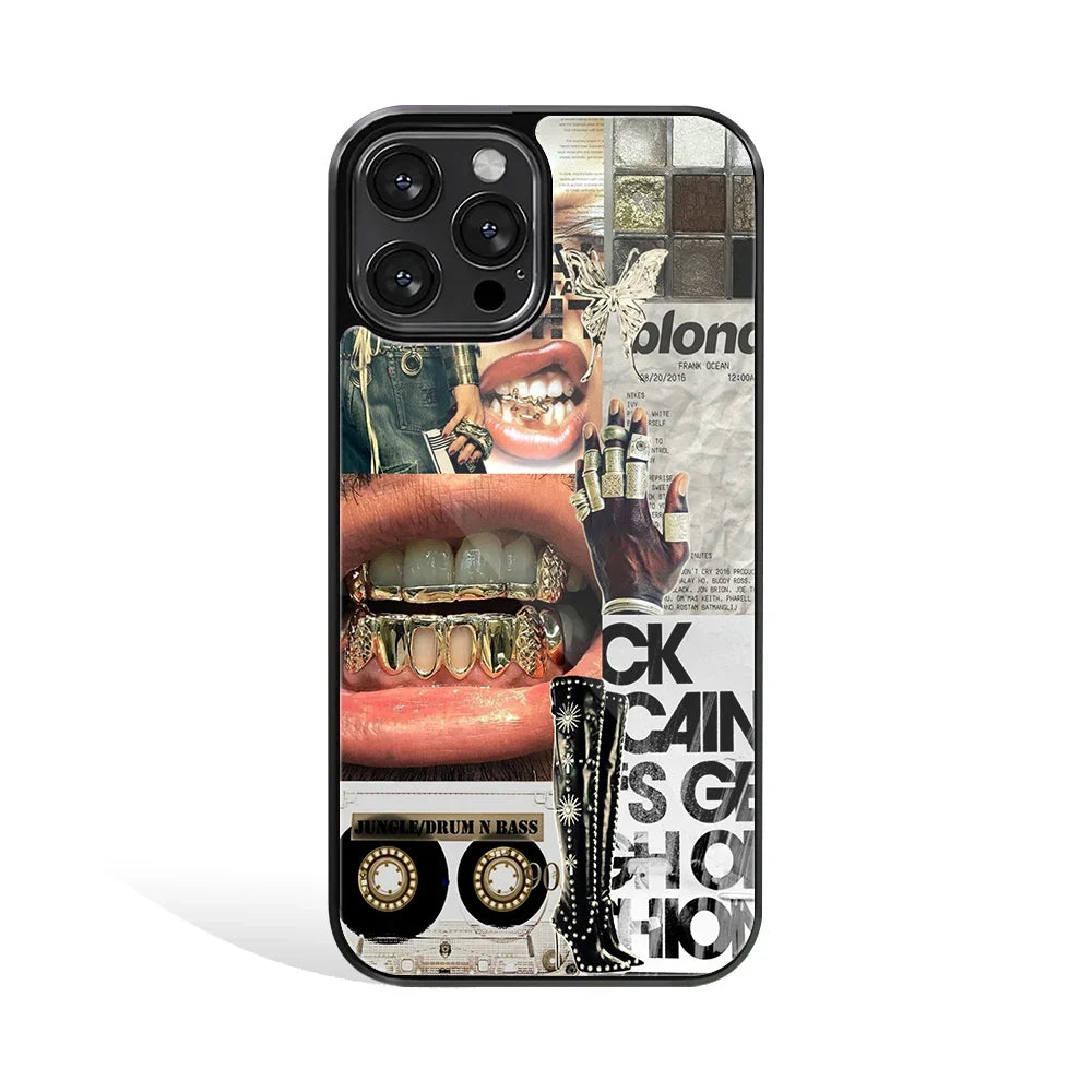 Rockstar Relics Phone Cover | Glass Case