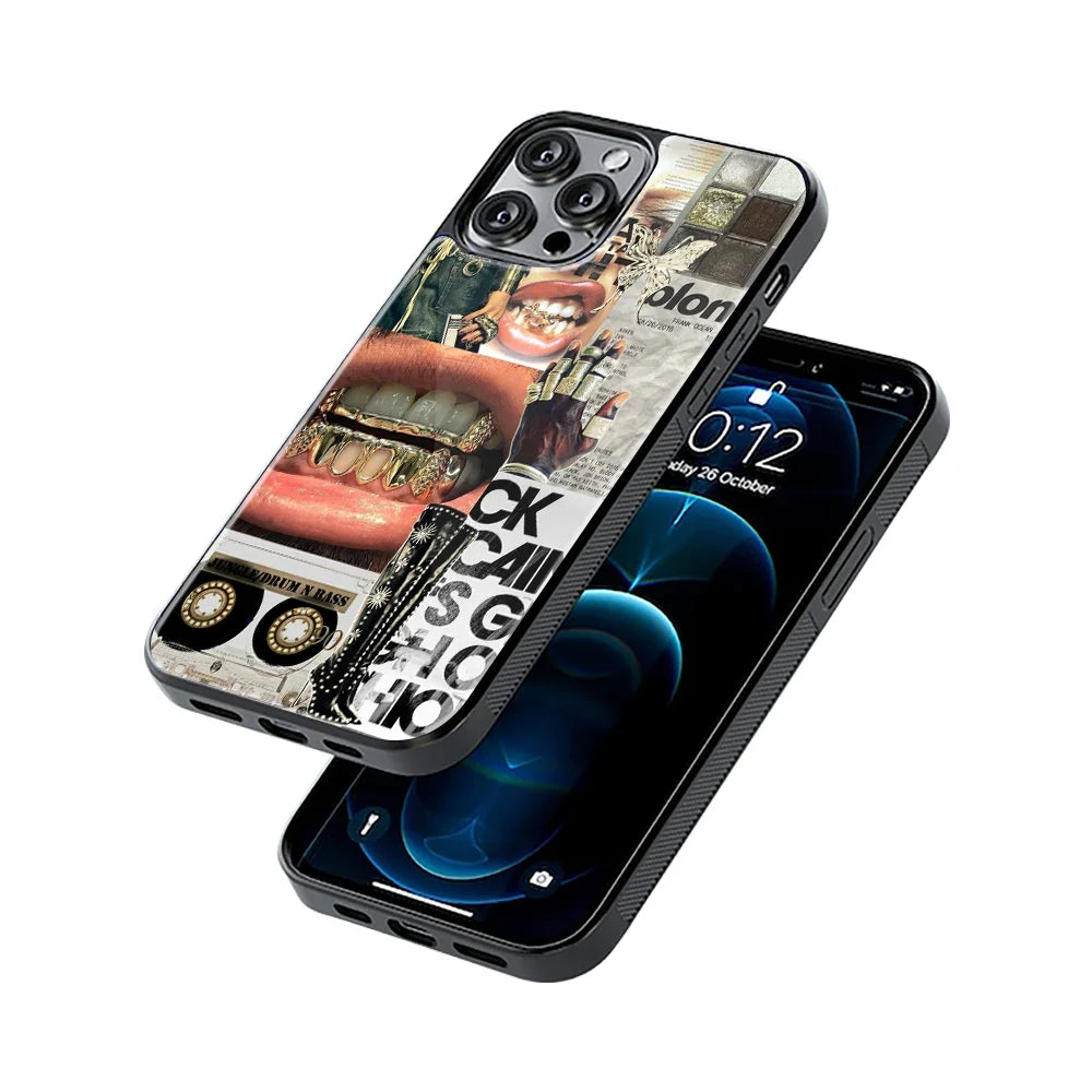 Rockstar Relics Phone Cover | Glass Case