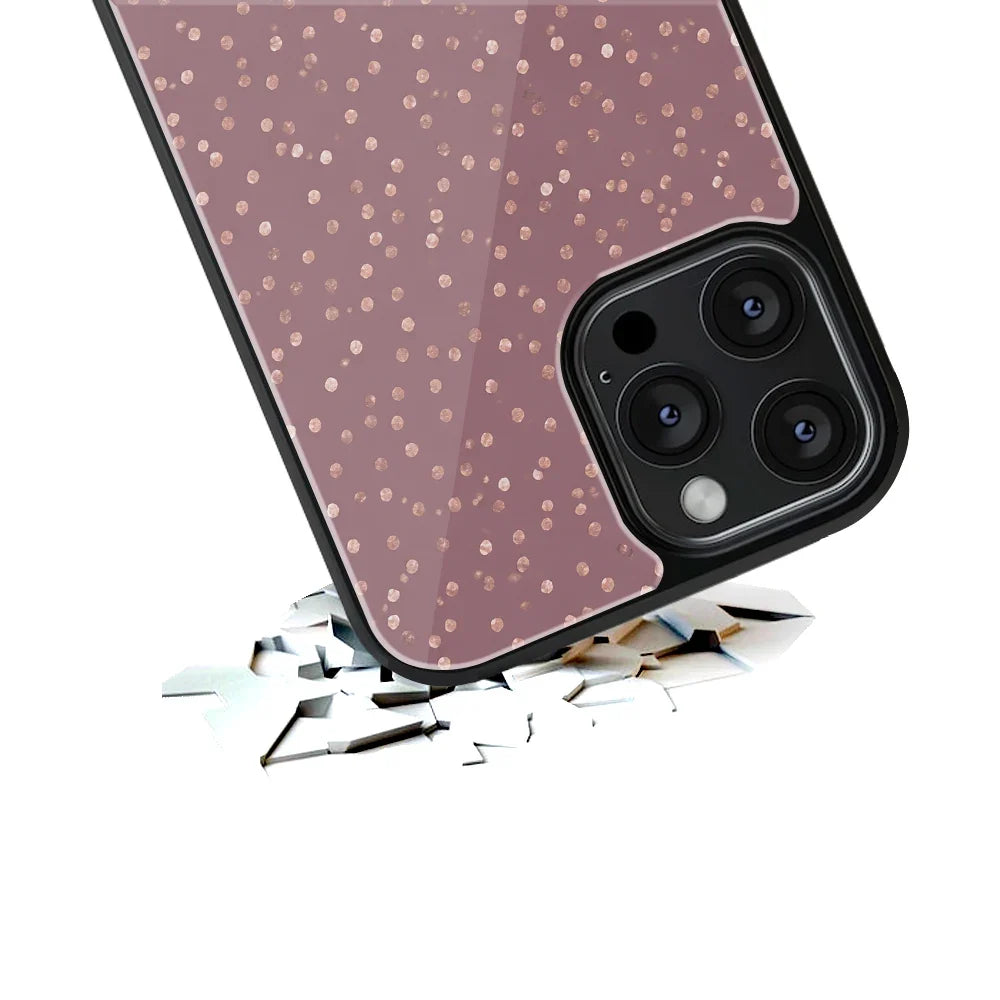 Rose Confetti Phone Cover | Glass Case