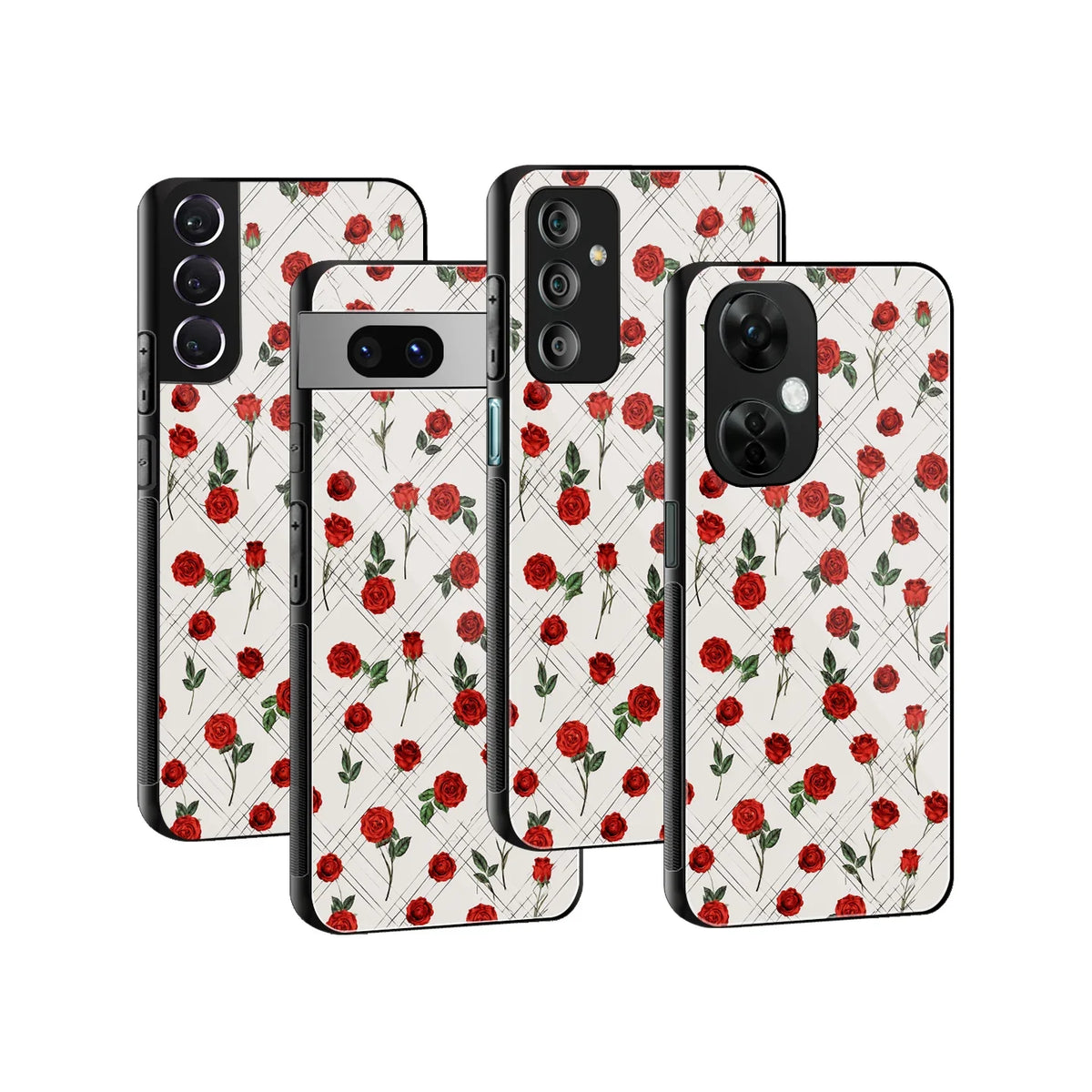 Rosette Phone Cover | Glass Case