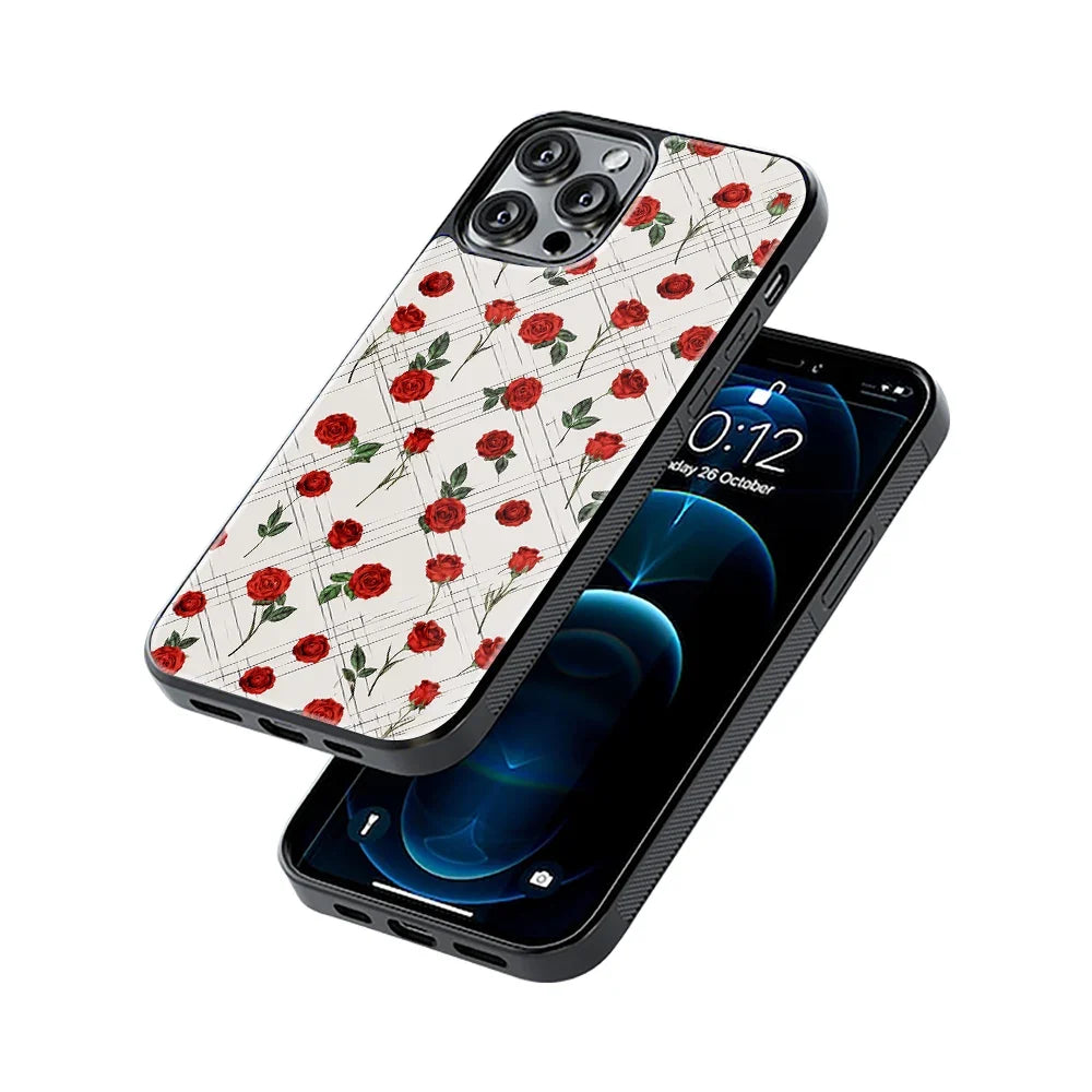Rosette Phone Cover | Glass Case