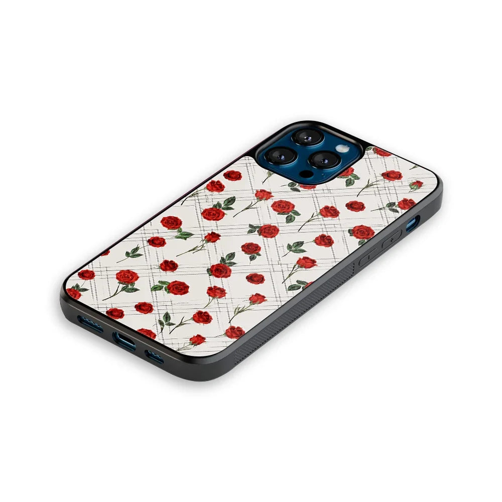 Rosette Phone Cover | Glass Case