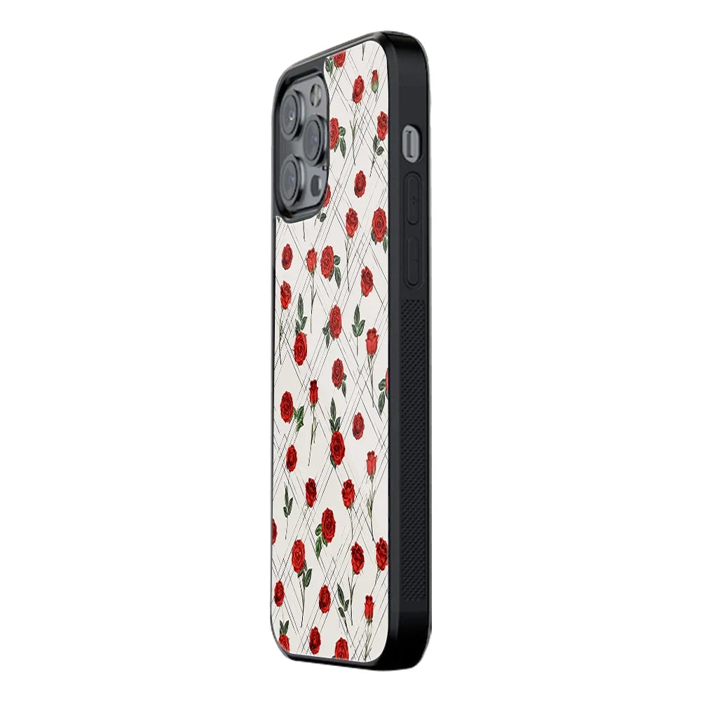 Rosette Phone Cover | Glass Case