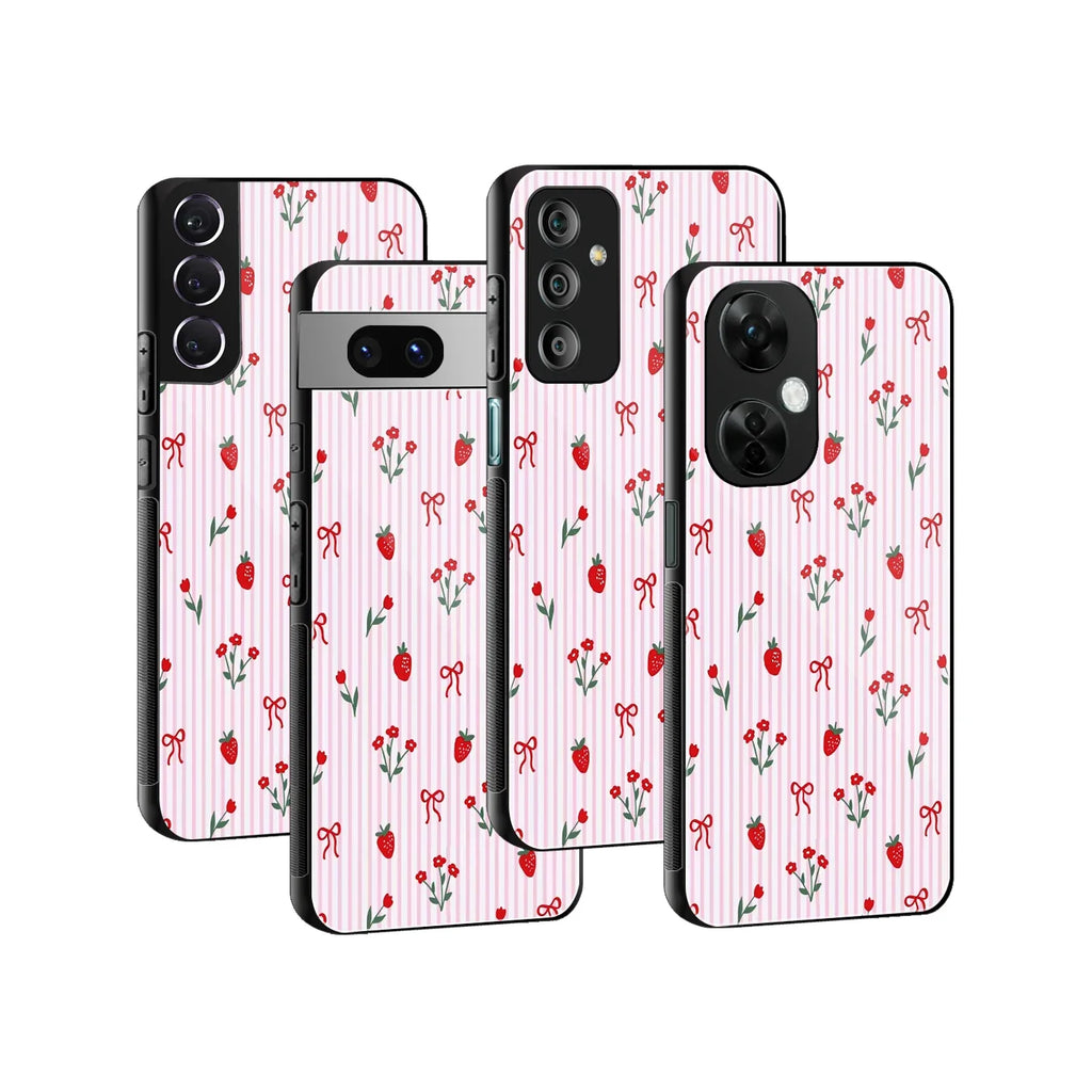 Rosy Picnic Phone Cover | Glass Case