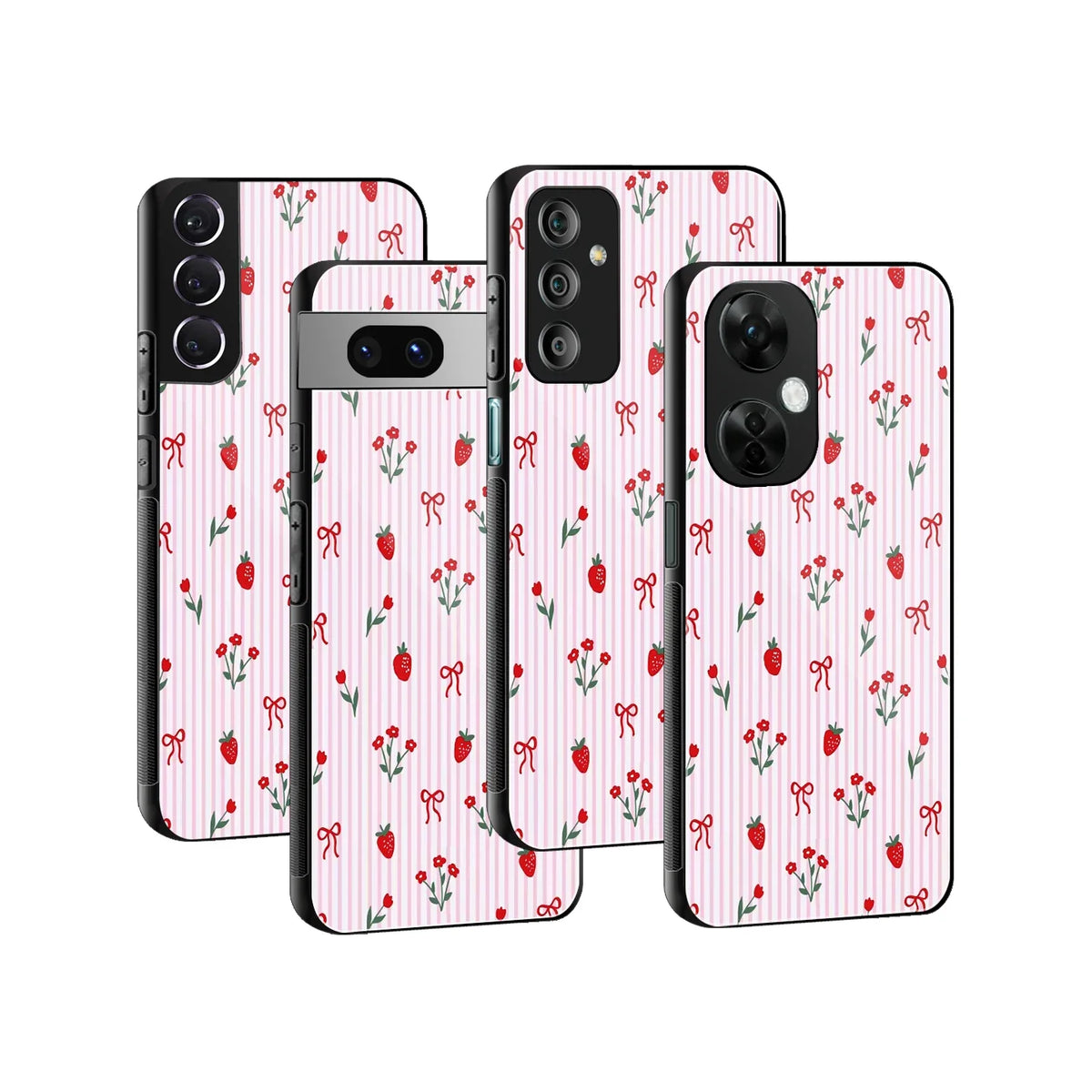 Rosy Picnic Phone Cover | Glass Case