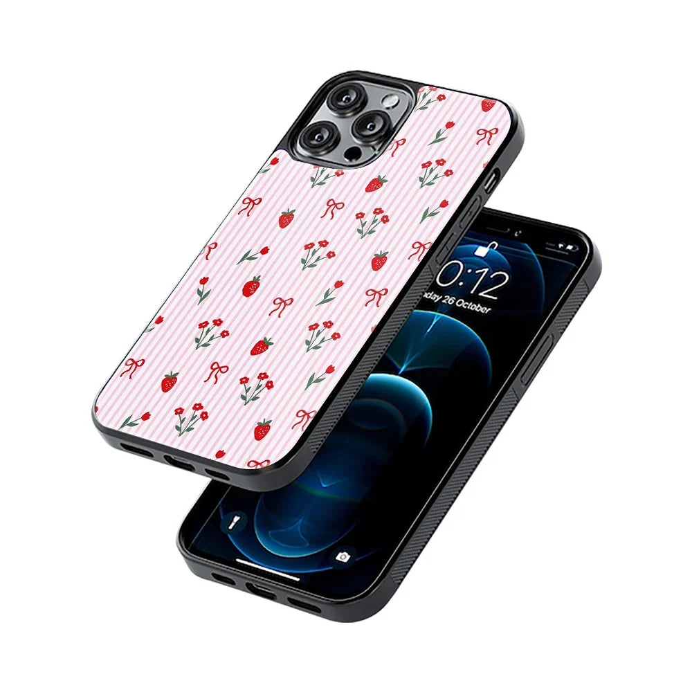 Rosy Picnic Phone Cover | Glass Case
