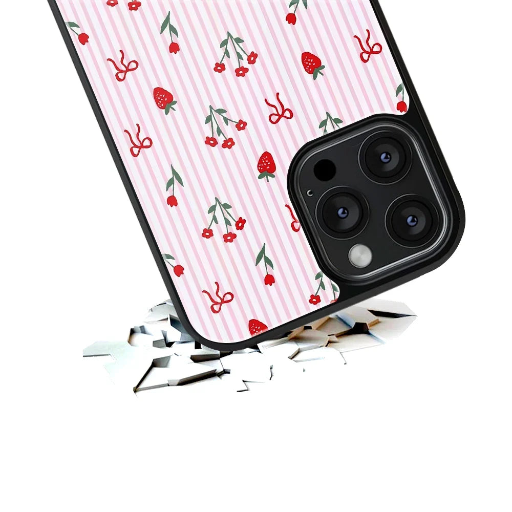 Rosy Picnic Phone Cover | Glass Case