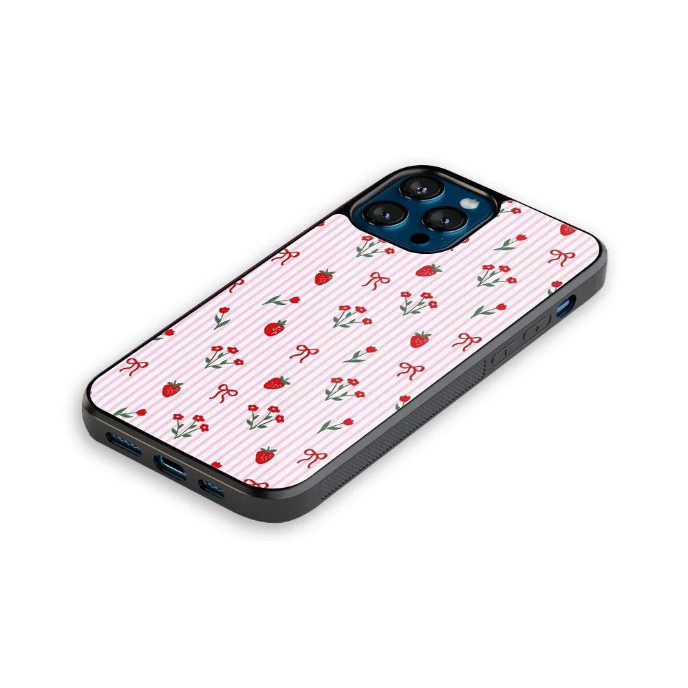 Rosy Picnic Phone Cover | Glass Case