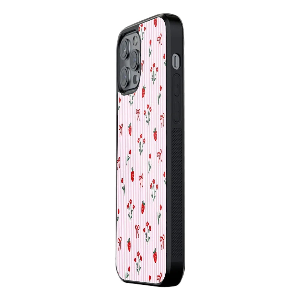 Rosy Picnic Phone Cover | Glass Case