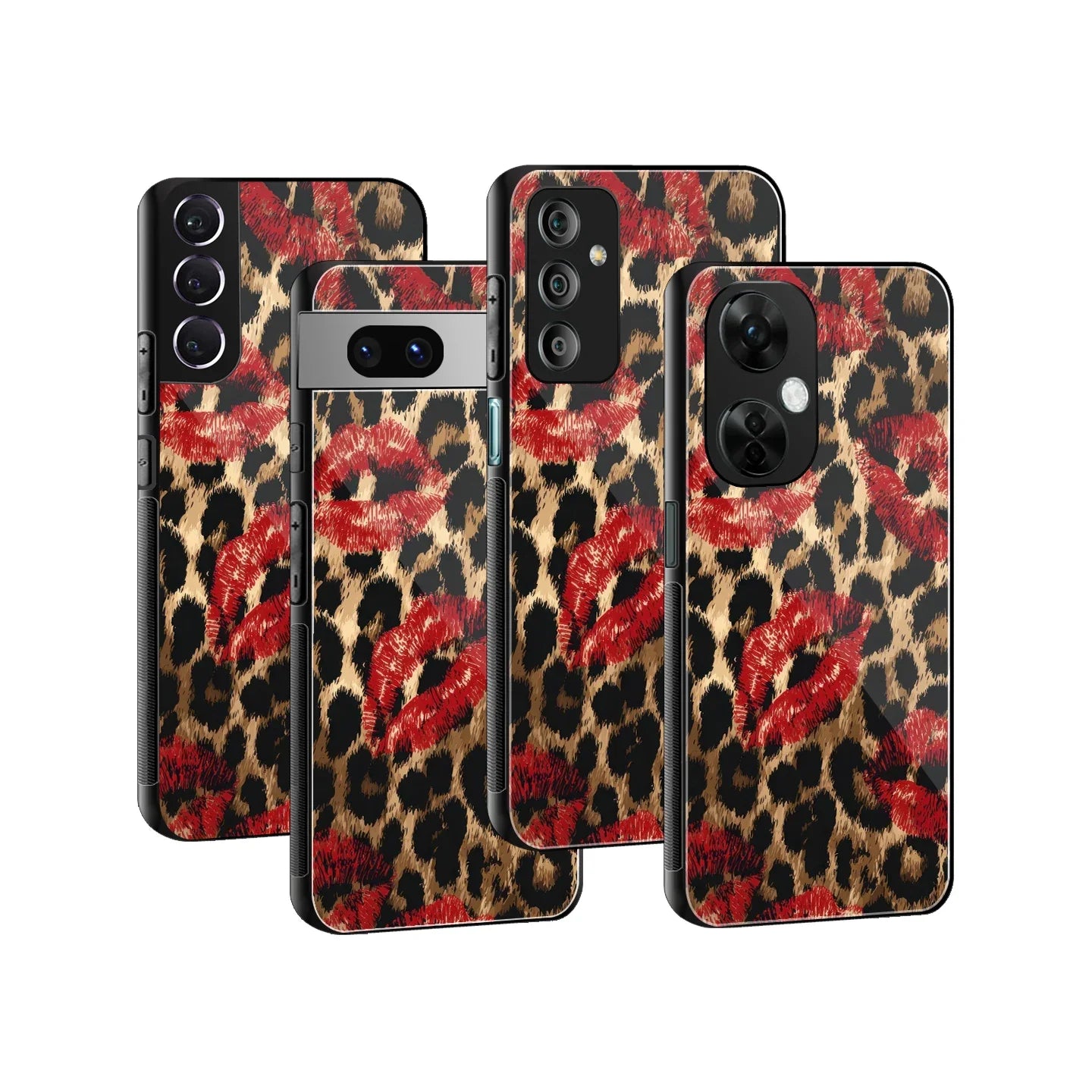 Rouge Feline Phone Cover | Glass Case