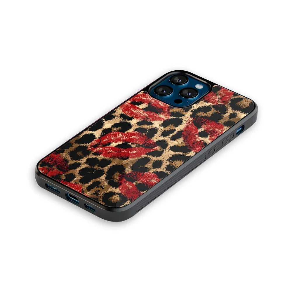 Rouge Feline Phone Cover | Glass Case
