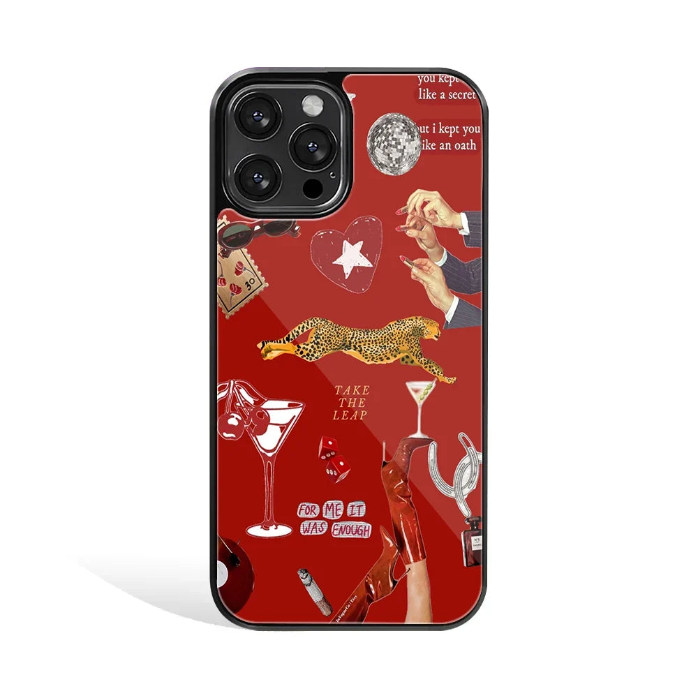 Rouge Muse Phone Cover | Glass Case