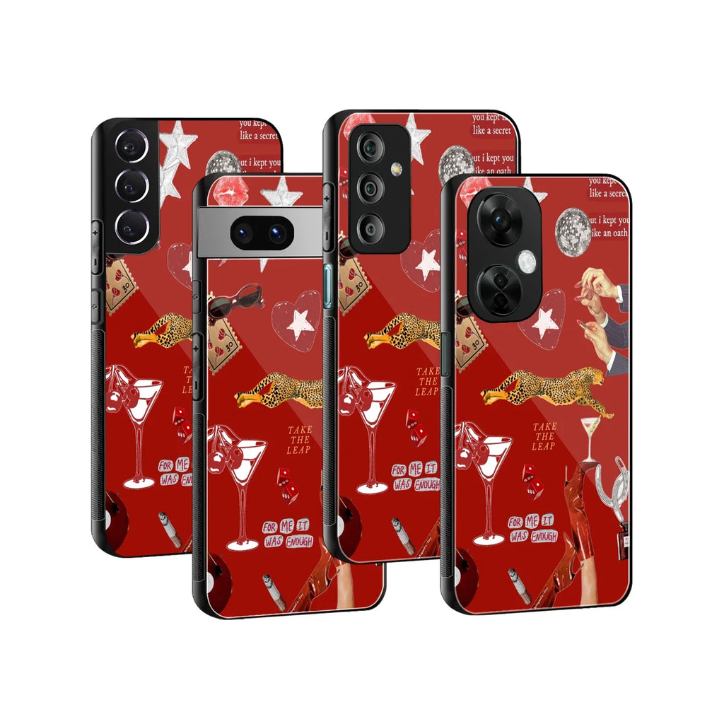Rouge Muse Phone Cover | Glass Case