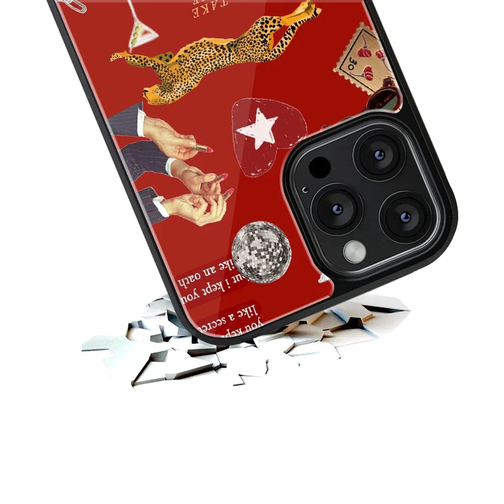 Rouge Muse Phone Cover | Glass Case