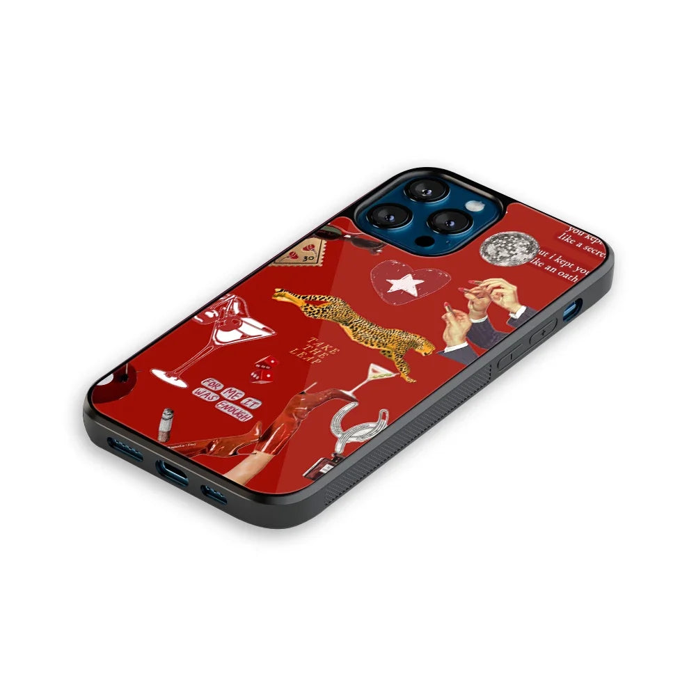Rouge Muse Phone Cover | Glass Case