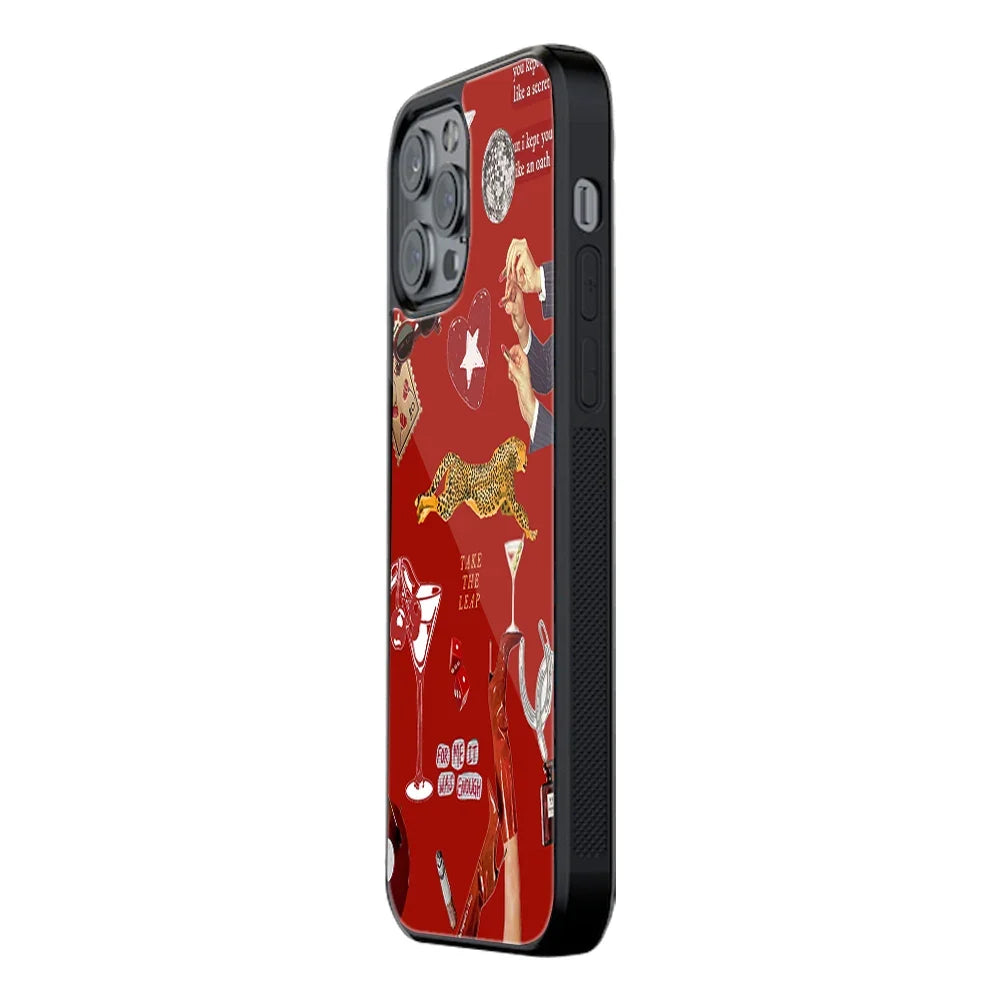 Rouge Muse Phone Cover | Glass Case