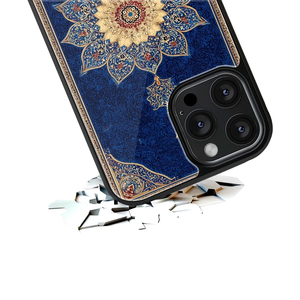 Royal Mosaic Phone Cover | Glass Case