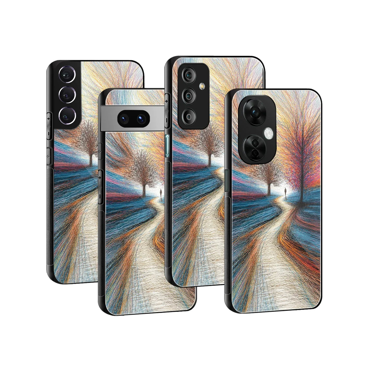 Rustic Aura Phone Cover | Glass Case