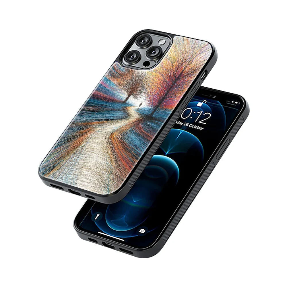 Rustic Aura Phone Cover | Glass Case