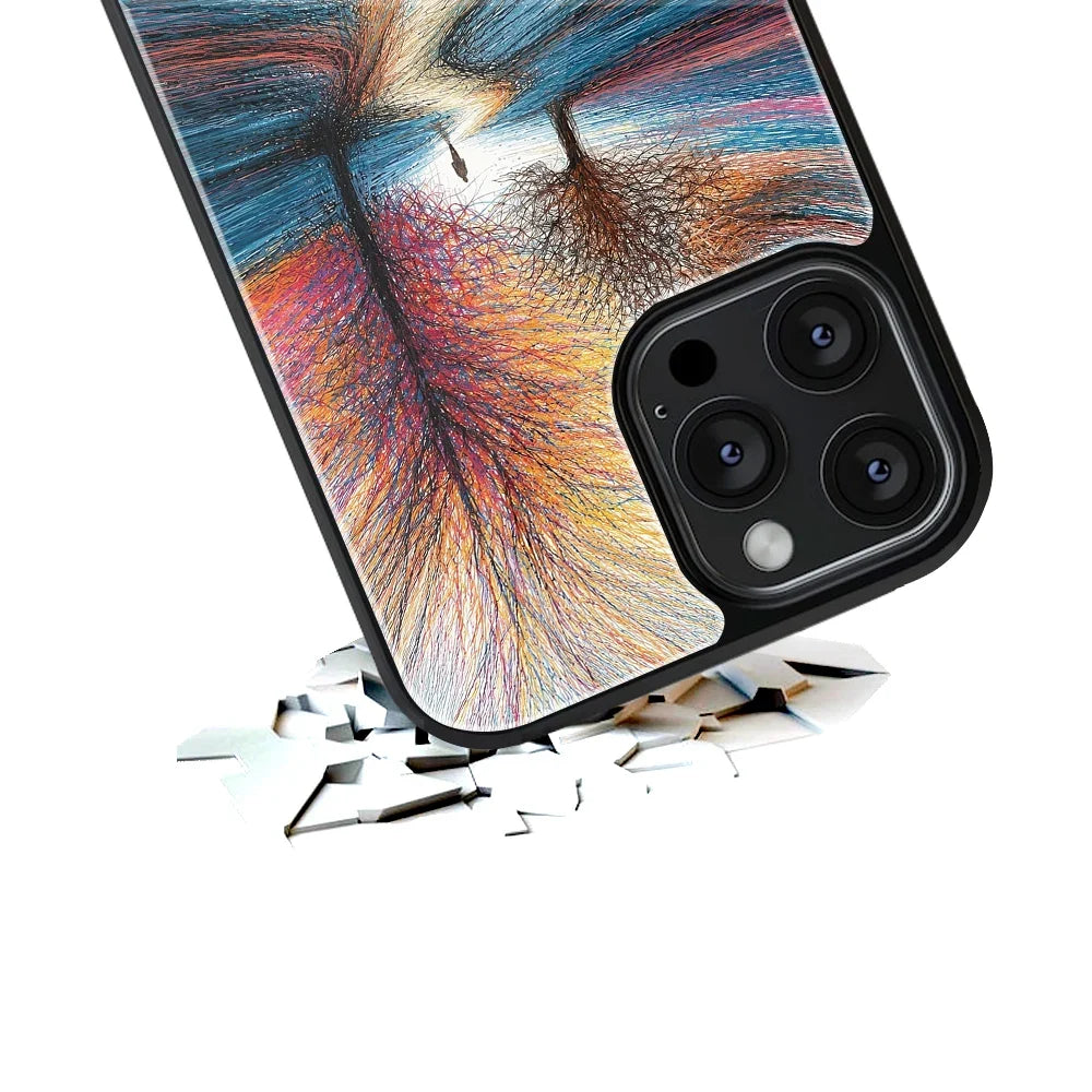 Rustic Aura Phone Cover | Glass Case