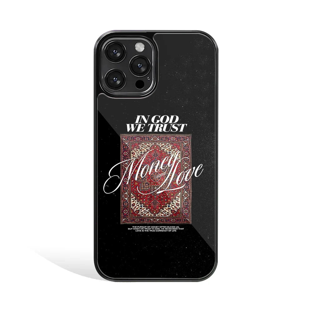 Sacred Hustle Phone Cover | Glass Case