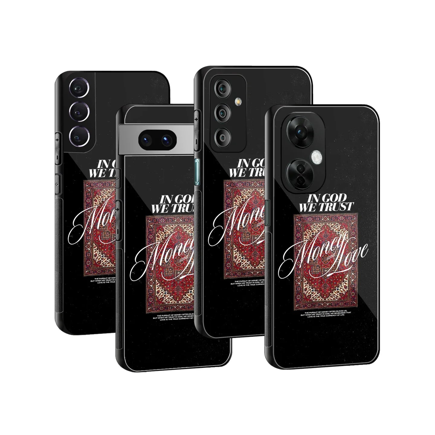 Sacred Hustle Phone Cover | Glass Case
