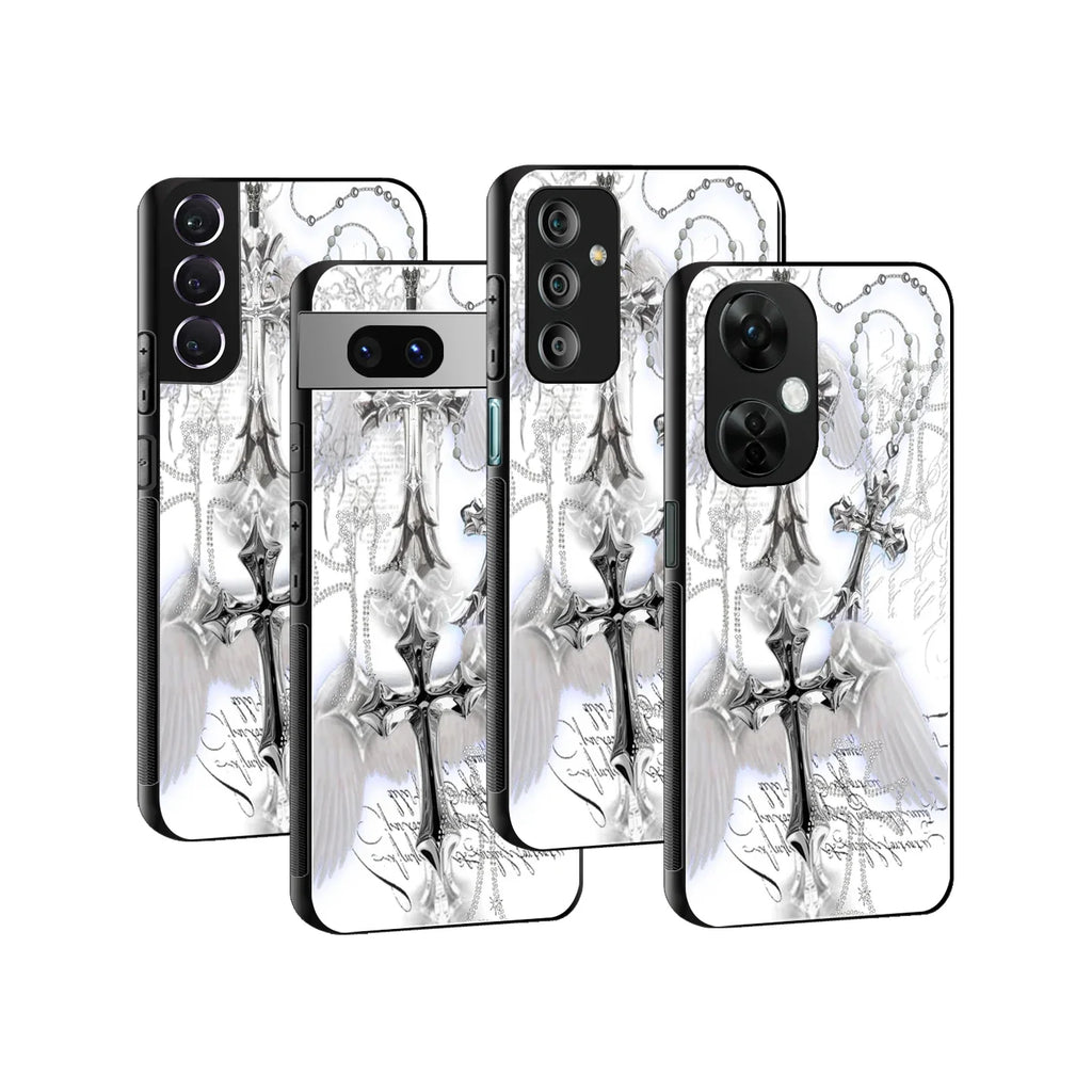 Sacred Wings Phone Cover | Glass Case