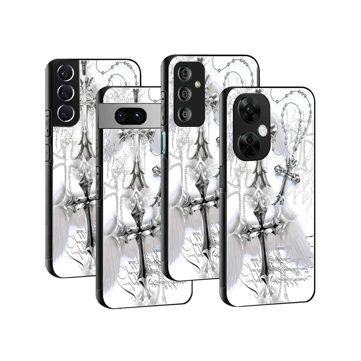 Sacred Wings Phone Cover | Glass Case