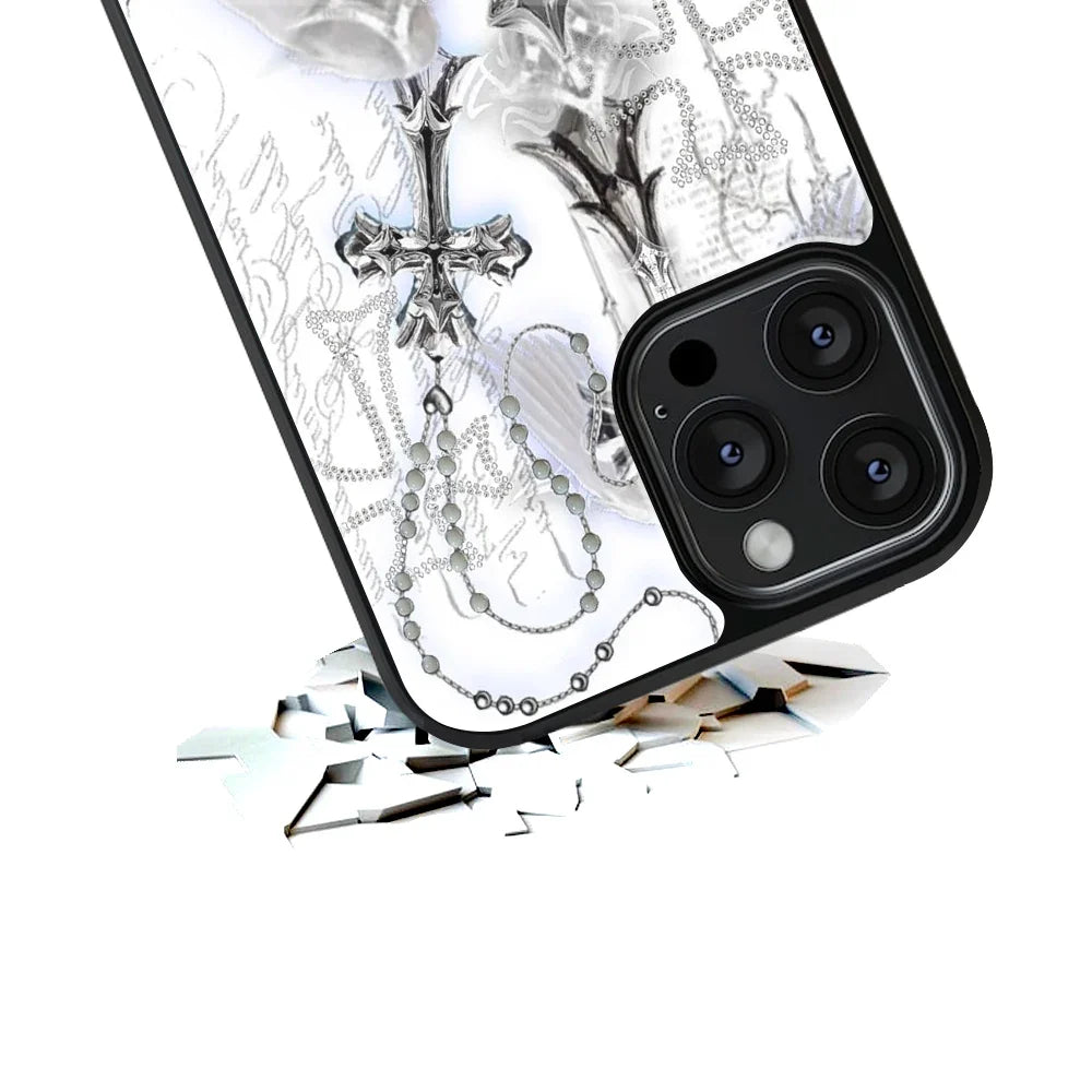 Sacred Wings Phone Cover | Glass Case