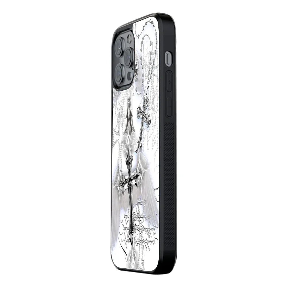 Sacred Wings Phone Cover | Glass Case