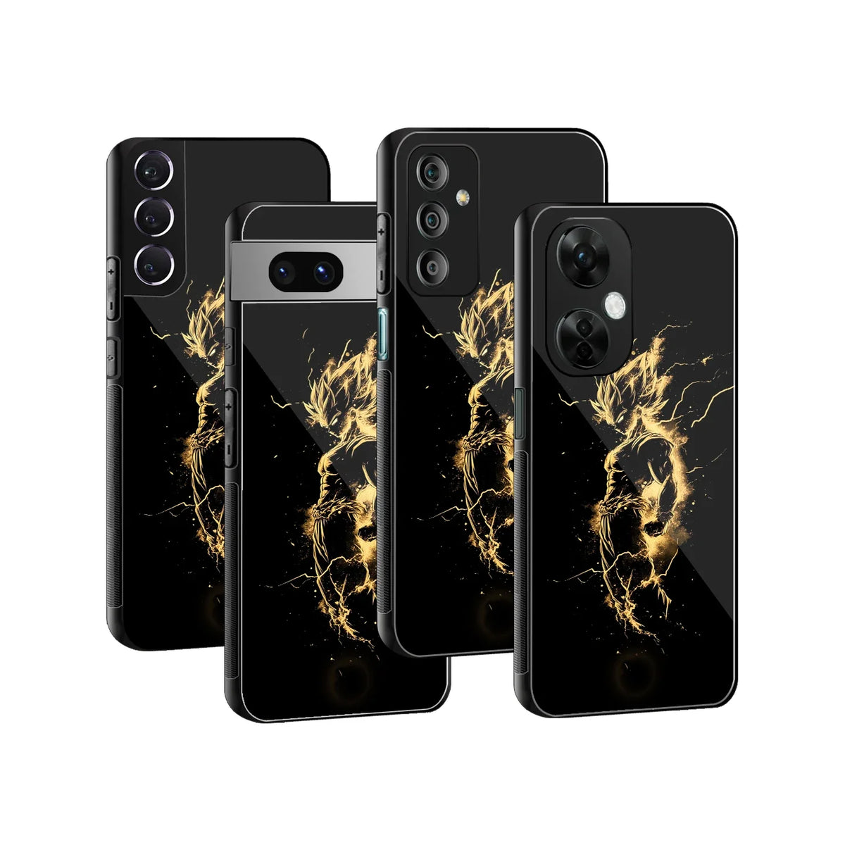 Saiyan Aura Phone Cover | Glass Case
