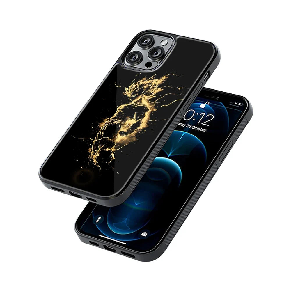 Saiyan Aura Phone Cover | Glass Case