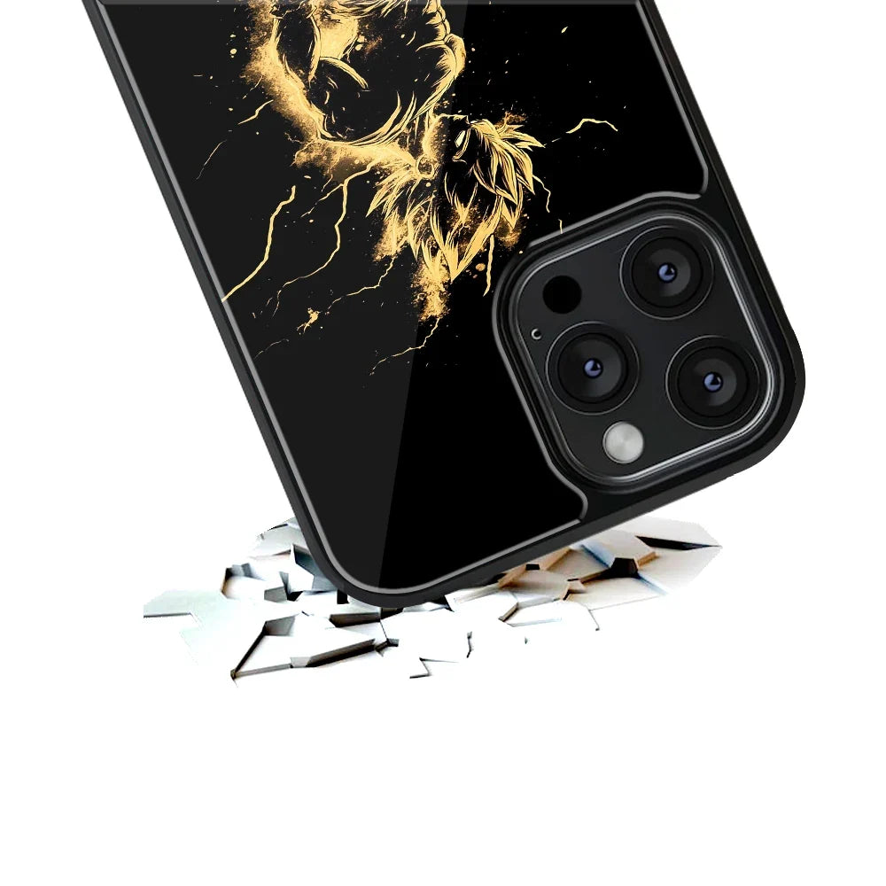 Saiyan Aura Phone Cover | Glass Case