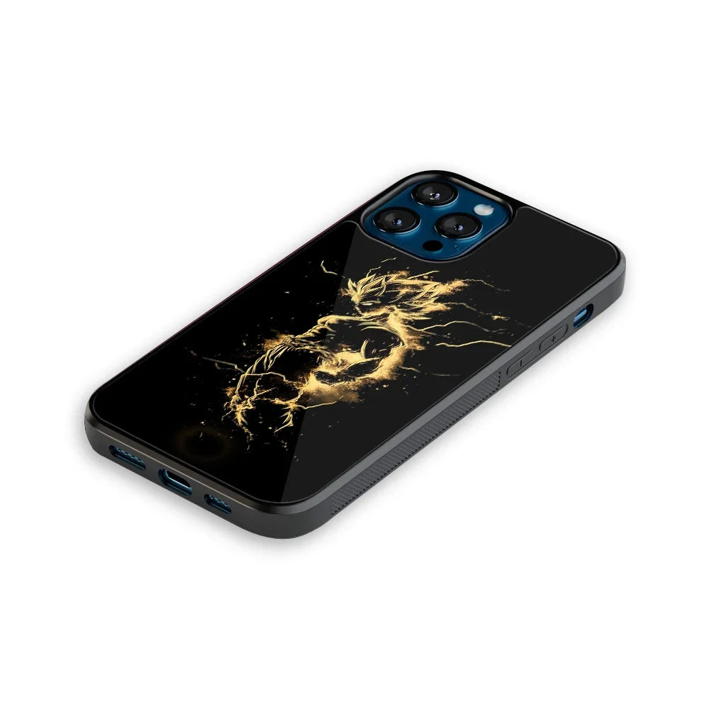 Saiyan Aura Phone Cover | Glass Case