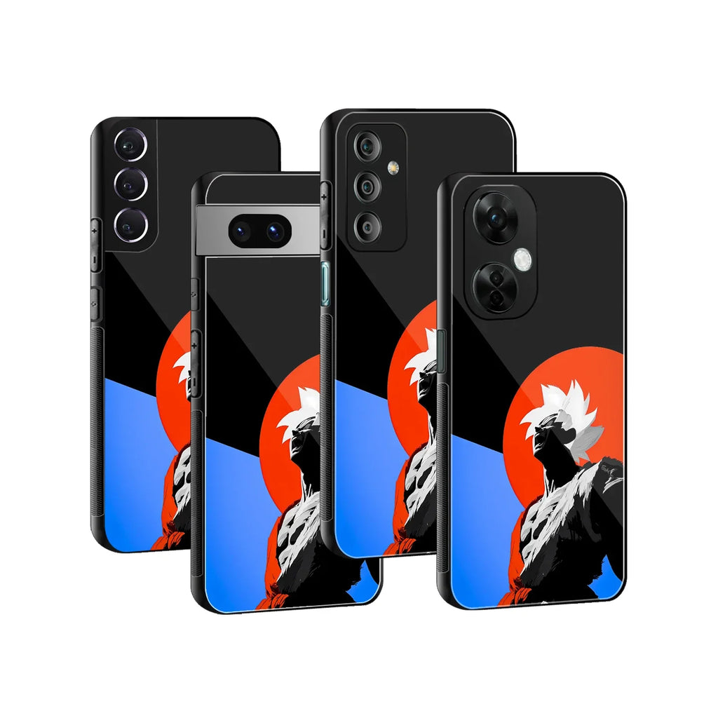 Saiyan Power Phone Cover | Glass Case