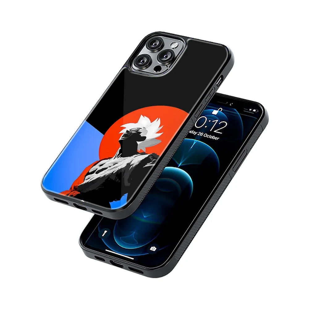 Saiyan Power Phone Cover | Glass Case