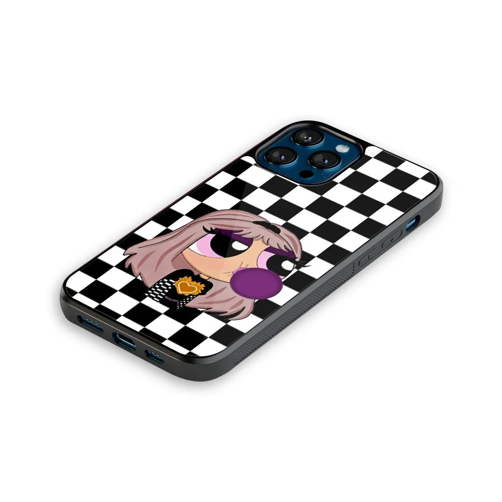 Sassy Chic Powerpuff Girls Phone Cover | Glass Case