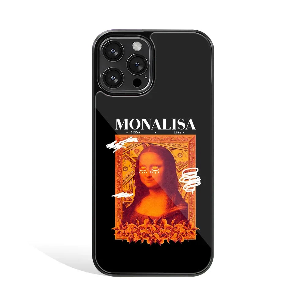 Sassy Mona Lisa Phone Cover | Glass Case