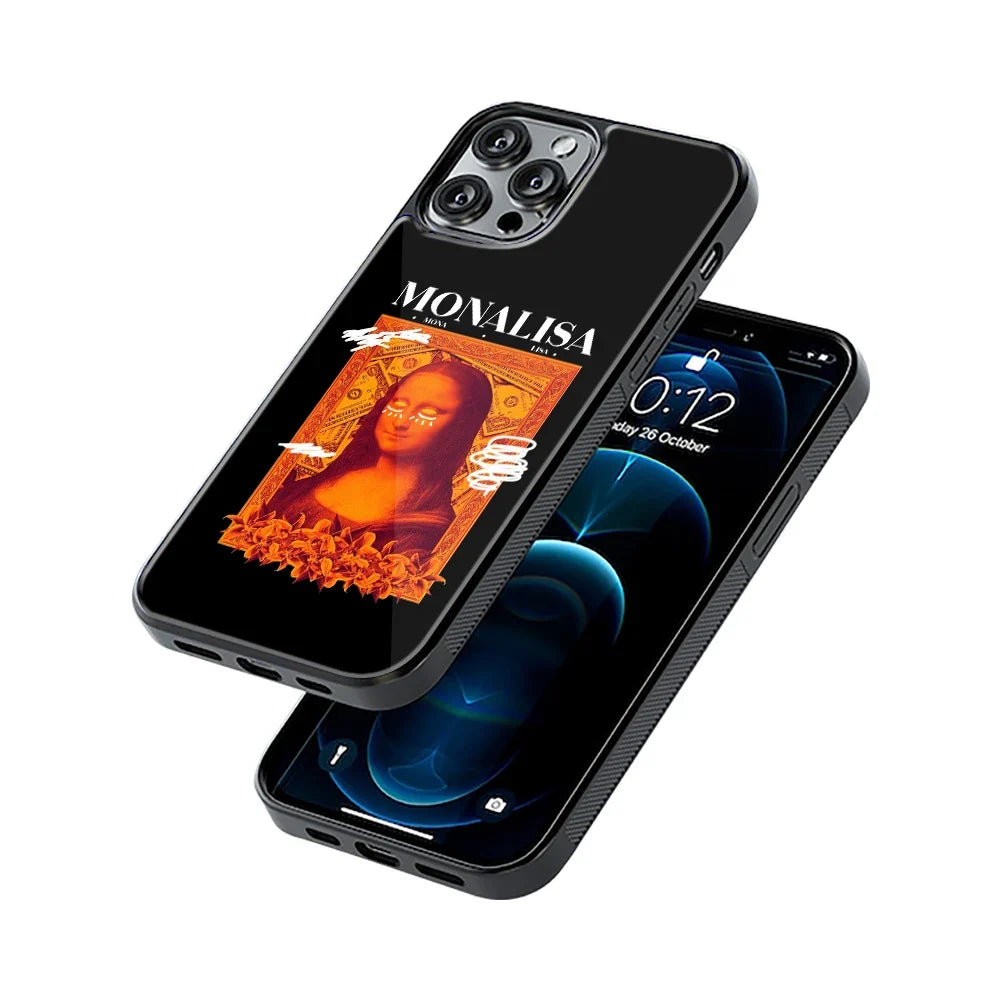 Sassy Mona Lisa Phone Cover | Glass Case