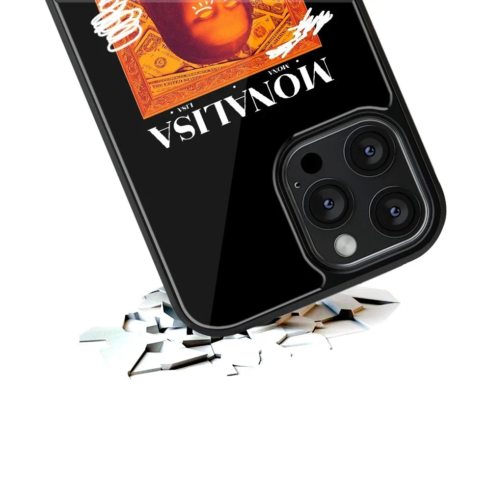 Sassy Mona Lisa Phone Cover | Glass Case