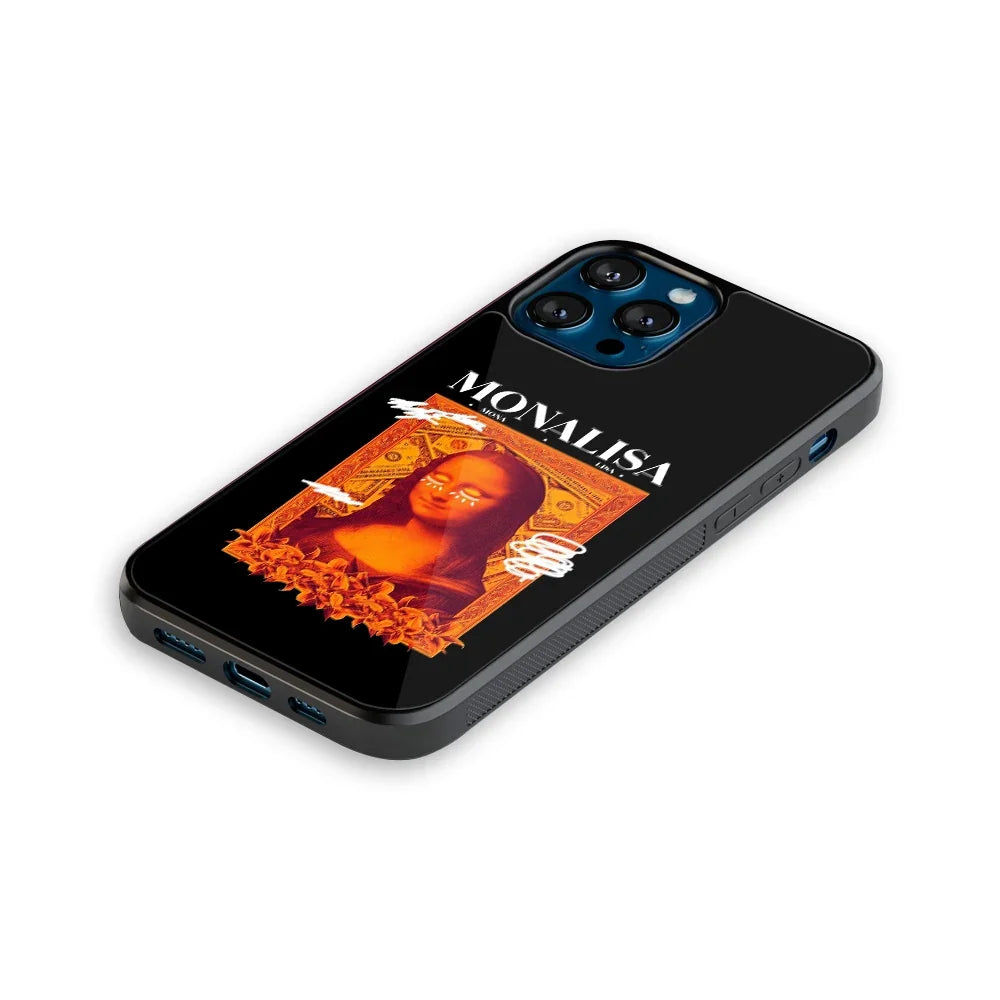 Sassy Mona Lisa Phone Cover | Glass Case