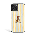 Scooter Dachshund Phone Cover | Glass Case