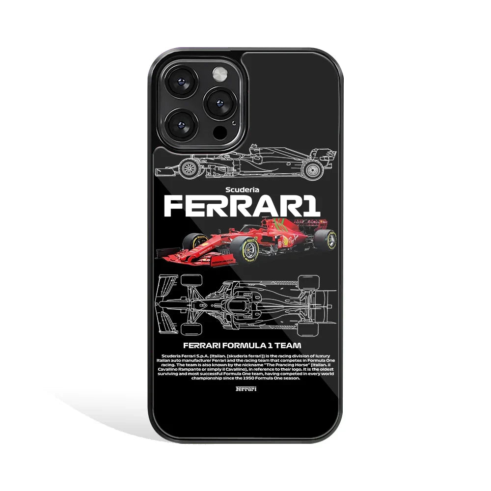 Scuderia Rush Phone Cover | Glass Case