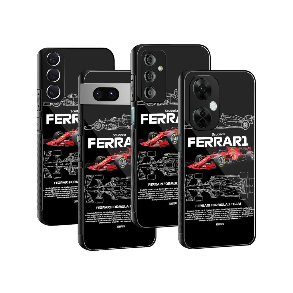 Scuderia Rush Phone Cover | Glass Case