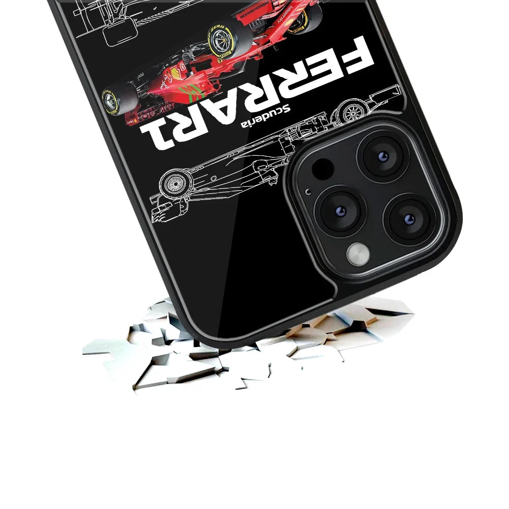 Scuderia Rush Phone Cover | Glass Case