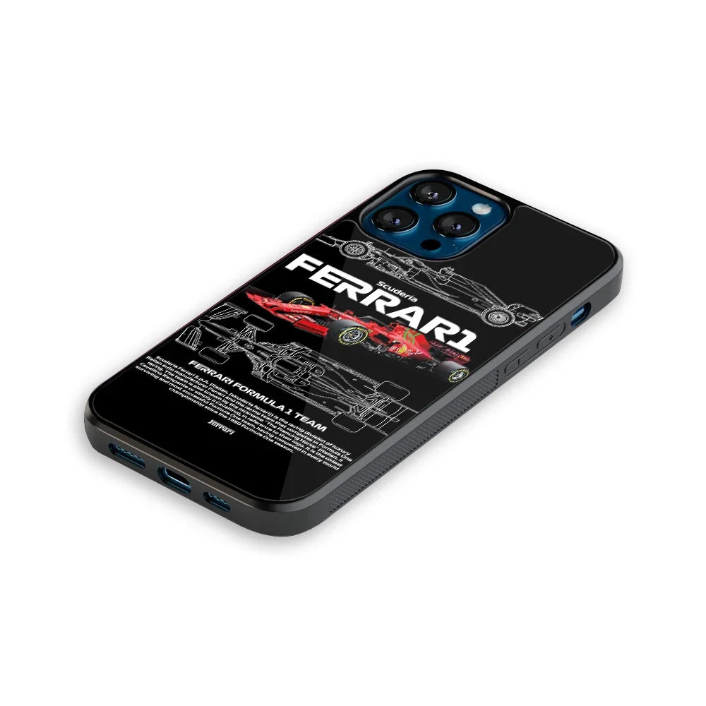 Scuderia Rush Phone Cover | Glass Case