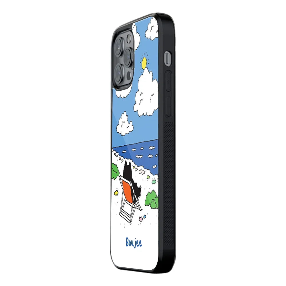 Seaside Chill Phone Cover | Glass Case